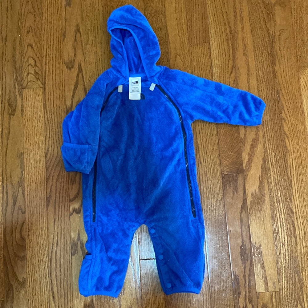 North Face baby fleece bunting